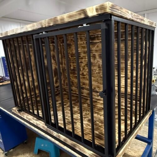 Dřevěné interiérové boxy pro psy do každého pokoje